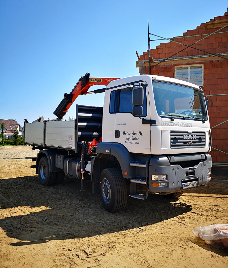 MAN TGA 12.360 terepes